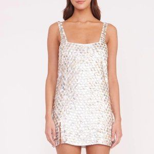 STAUD KRISTA DRESS SHELL - L and XL